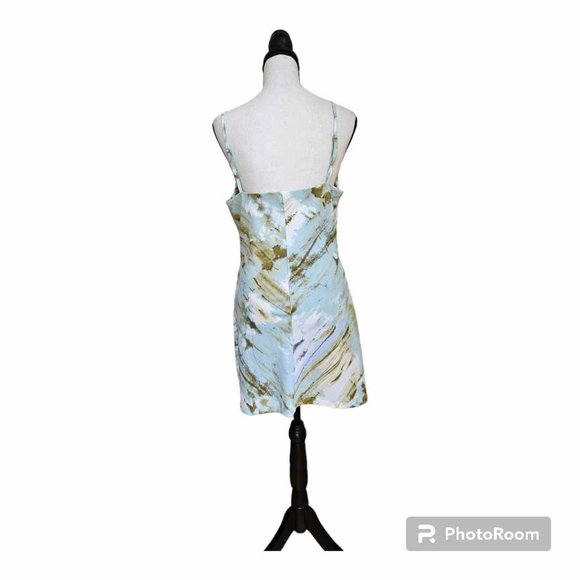 Half Island Tie-Dye Mini Dress Size M - Picture 3 of 9